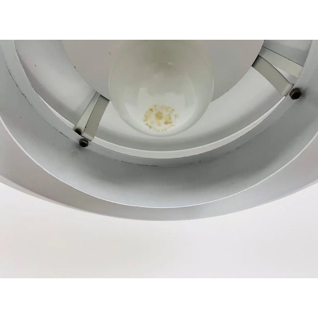 Danish Chrome and Metal Pendant Lamp, 1980s For Sale - Image 11 of 13