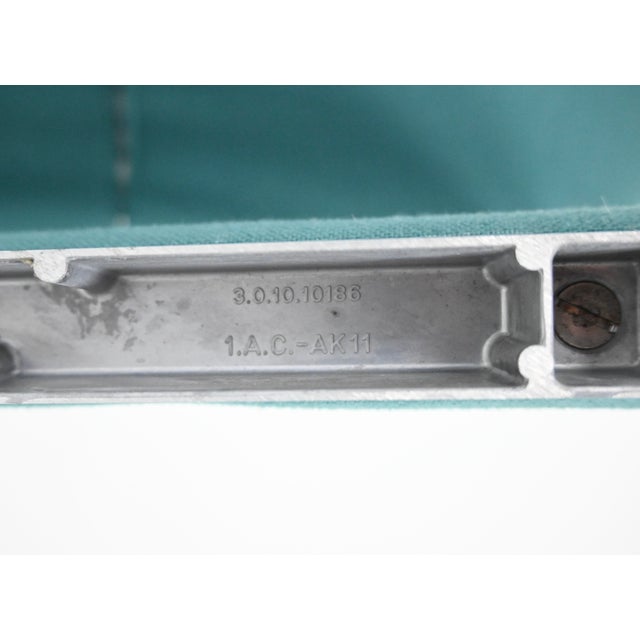 Blue Alky Chairs and Table by Giancarlo Piretti for Anonyma Castelli, 1970s, Set of 3 For Sale - Image 8 of 10