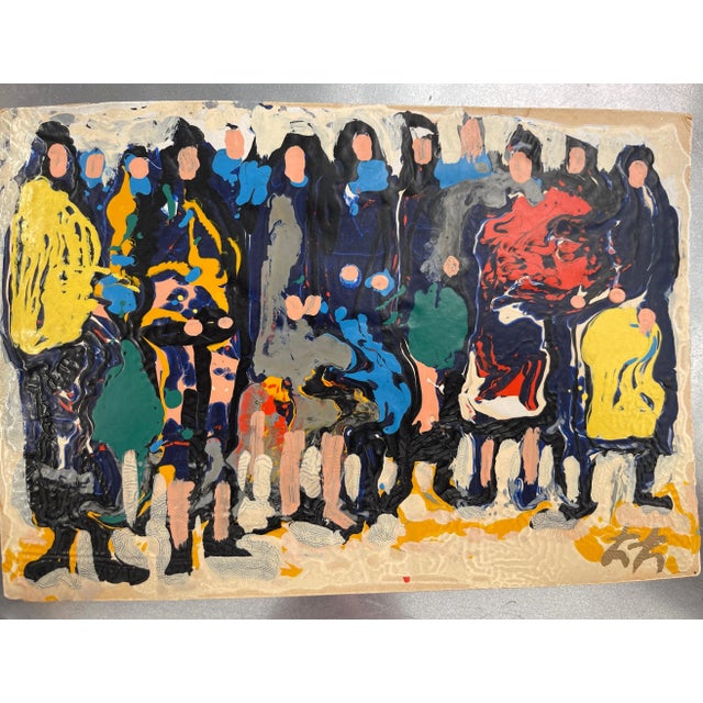 Mario Titi Abstract Painting For Sale In Palm Springs - Image 6 of 13