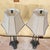 Uttermost Pair of Uttermost Wrought Iron & Ceramic Sphere Table Lamps For Sale - Image 4 of 18