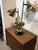 Iconic mid-century modern “Triennale” style table lamp in the manner of Thurston, featuring three adjustable cone shades...