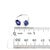 Natural Tanzanite Diamond Ring Size 6 14k W Gold 4 TCW Certified For Sale - Image 12 of 13