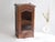 Antique English Oak Medicine Cabinet with Stained Glass Door, 1920s For Sale - Image 9 of 9