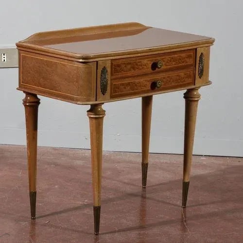 Metal His/Hers Bedside Tables, Italy, 1960s, Set of 2 For Sale - Image 7 of 18