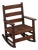 Gustav Stickley Antique Mission Oak Youth Diminutive Rocking Chair For Sale