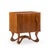 Vladimir Kagan Style Mid Century Sculpted Walnut Nightstands - Pair For Sale In Chicago - Image 6 of 11