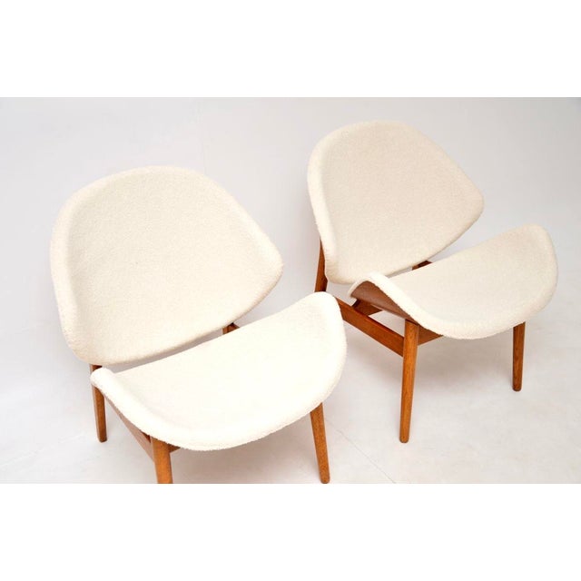 Brown Vintage Danish Lounge Chairs from Hans Olsen, 1960s, Set of 2 For Sale - Image 8 of 11