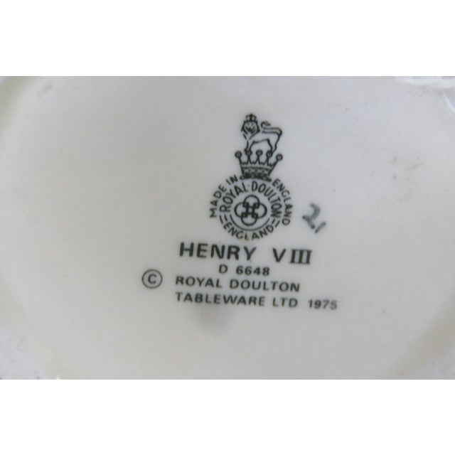1970s 1970s Royal Doulton Miniature Henry VIII Character Tuby Jug Mug For Sale - Image 5 of 12