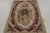 Handmade in wool and originating circa 1920-1930, this 4x6 rug is a rare and exciting new curation in Rug & Kilim’s...