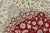 Textile Fine Nain Rug 8′ X 11’3” Red Wool Traditional Hand-Knotted Oriental Carpet For Sale - Image 7 of 15