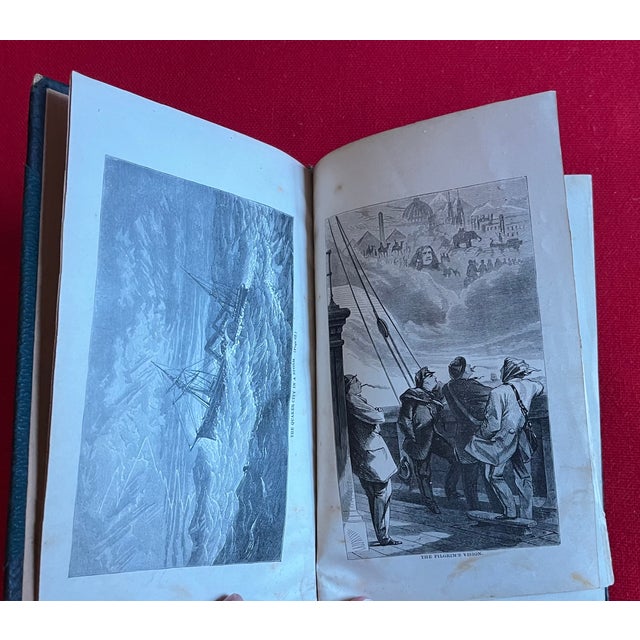 Mid 19th Century Fine Leather Binding - The Innocents Abroad - First Edition Book by Mark Twain 1869 For Sale - Image 5 of 17