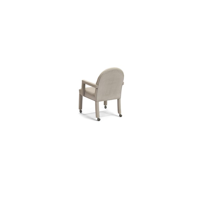 Glass Dining Table and 4 Chairs in the Style of Milo Baughman For Sale - Image 7 of 13