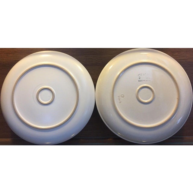 Ceramic Late 20th Century Heath Ceramics for Frank Lloyd Wright Design Prototype Plates - 4 Pieces For Sale - Image 7 of 9