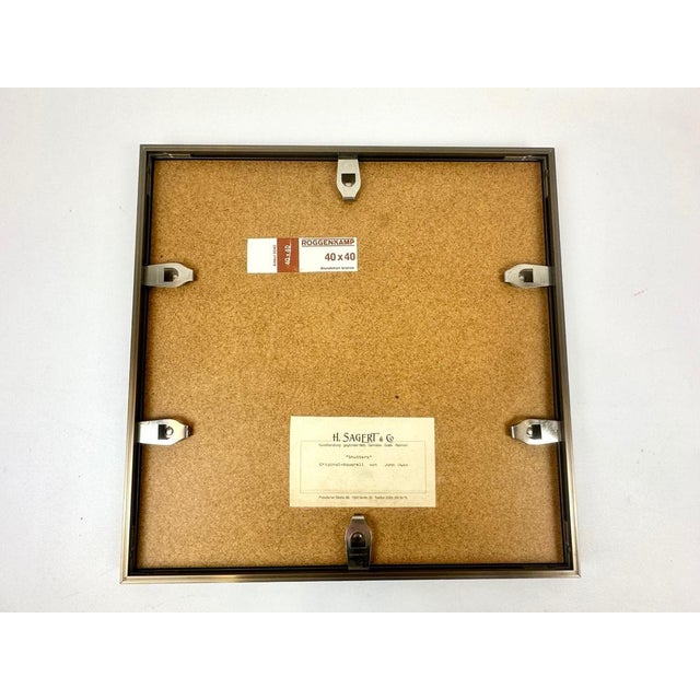 F. John Owen, Shutters, 1984, Watercolour For Sale - Image 9 of 10