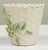 Figurative Vintage Belleek Ireland Porcelain Floral Basketweave Motif Spill Vase For Sale - Image 3 of 8