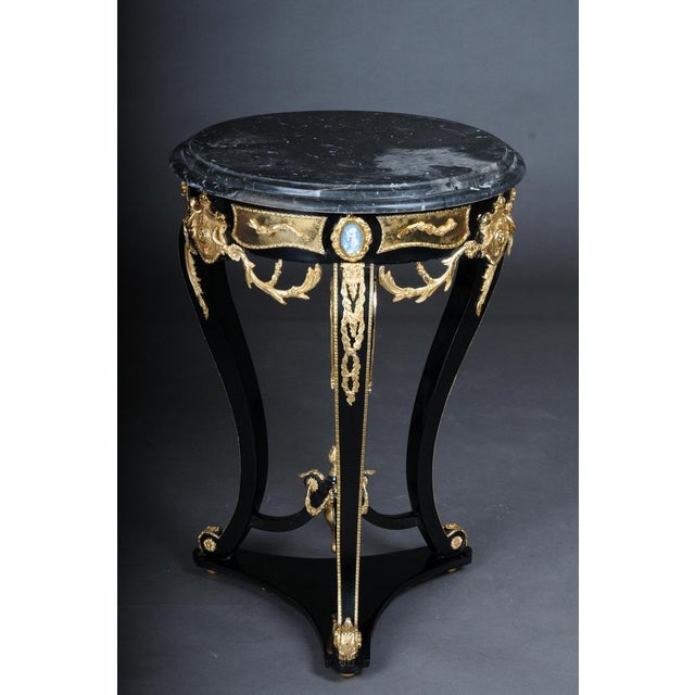 French Napoleon III Salon Side Table For Sale - Image 10 of 15