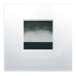 Contemporary Abstract Pigment, Beeswax & Resin on Canvas Paper "Kumo 6" by Janise Yntema