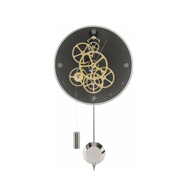 Teckell Takto Presto Wall Clock by Gianfranco Barban, Italian Luxury Timepiece For Sale - Image 10 of 10