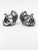 Add a touch of refined seasonal elegance to your table with this charming pair of vintage turkey salt and pepper shakers....