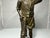 Art Nouveau Bronzed Spelter Boy Figurine on Marble Base - Continental Antique For Sale - Image 3 of 10