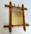 French Country 1920s French Faux Bamboo/Rattan Framed Mirror For Sale - Image 3 of 10