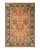 Vintage Traditional Hand Knotted Wool Area Rug, Orange - 6'1" X 9'0" For Sale - Image 9 of 9