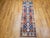 The compelling artistry of Anatolian weaving with this exceptional Vintage Turkish Kilim Runner, meticulously handwoven in...