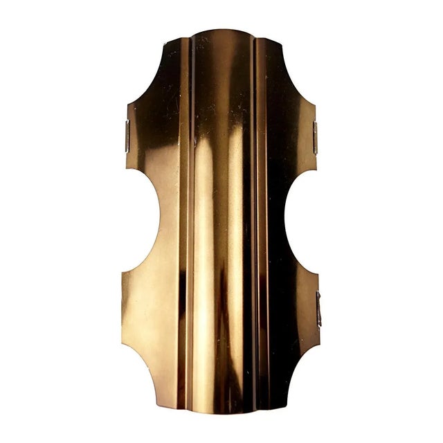 Beautiful set of 6 sconces by Doria Leuchten in a bronze colored metal. All put together they form an elegant rectangular...