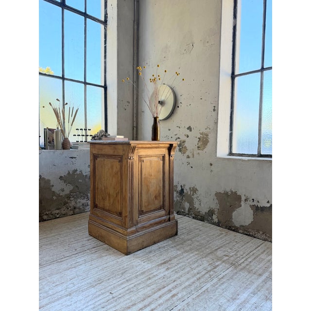 Small Pine Trade Counter, 1950s For Sale - Image 4 of 18