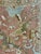 Textile Hand-Knotted Persian Tabriz Style Wool Area Rug Dusty Rose & Taupe Floral Rug For Sale - Image 7 of 8