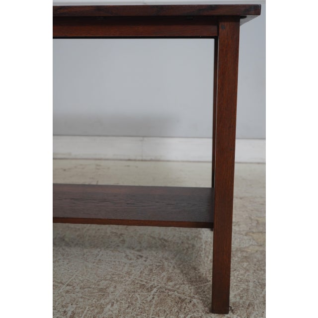 Stickley Antique Arts & Crafts Mission Oak Table For Sale In Philadelphia - Image 6 of 15