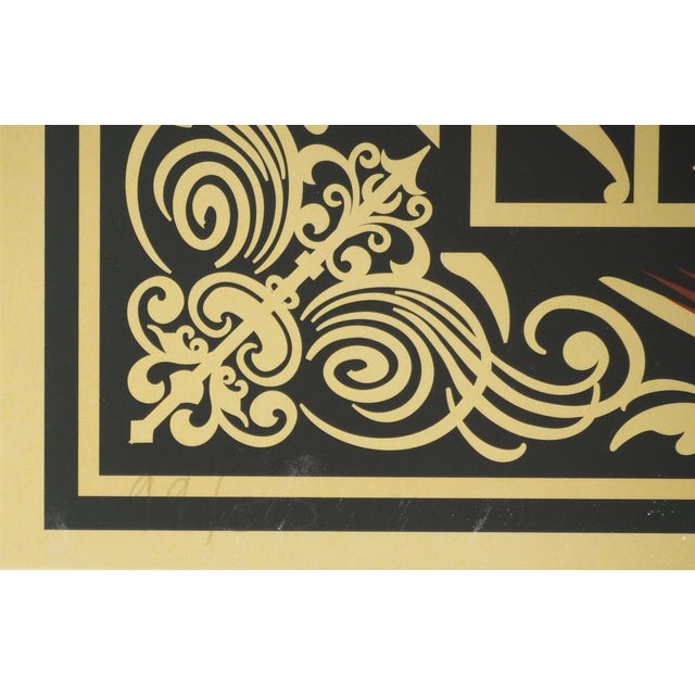 Shepard Fairey, E pluribus unum, Lithograph For Sale - Image 5 of 7