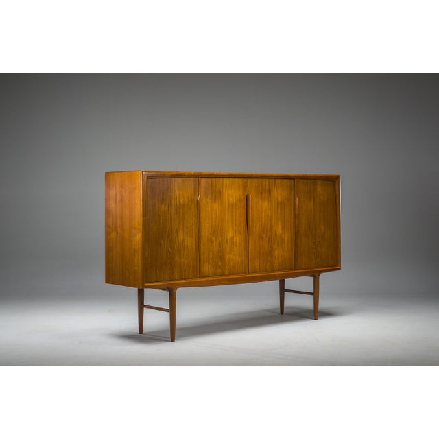 Highboard Cabinet attributed to Axel Christensen for Aco Møbler, 1960s For Sale - Image 17 of 18