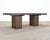 Bernhardt Linea Cerused Oak Modern Pedestal Dining Table 7.5 Ft For Sale - Image 10 of 17