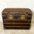 Large Vintage Travel Trunk, 1920s For Sale - Image 4 of 9