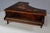 1950s Large Italian Floral Marquetry Inlaid Wood Piano Shaped Music Jewelry Box - Plays "Torna a Surriento" For Sale - Image 4 of 15