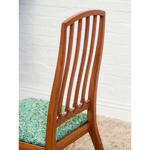 Burnt Umber Restored Vintage Spindle Dining Chairs For Sale - Image 8 of 8