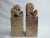 Chinese Chinese Brown Soapstone Foo Dog Carving Chop Seal Figurine Bookend Pair For Sale - Image 3 of 8