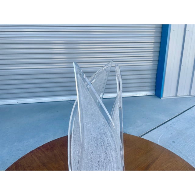 1960s Mid-Century Acrylic Lamp For Sale - Image 4 of 8