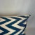 Turkish Modern Blue Silk Ikat Pillow Cover For Sale - Image 4 of 6