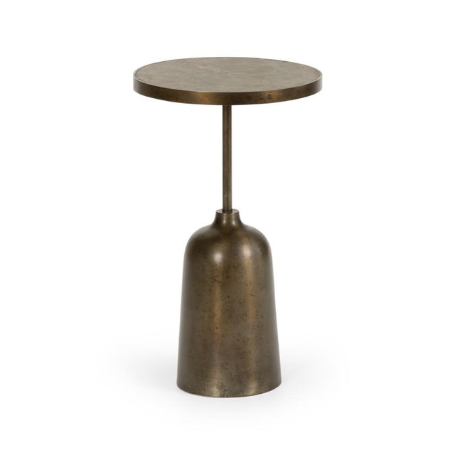 Wildwood Wildwood Rothko Iron Table For Sale - Image 4 of 4