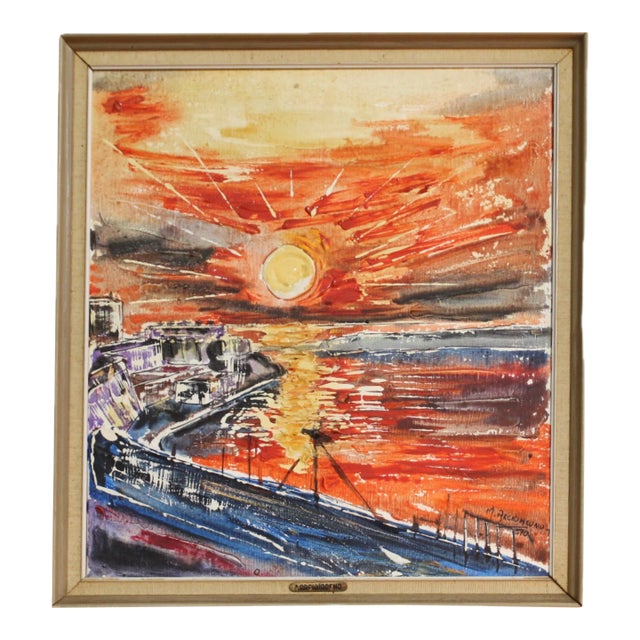 "Sunrise Grand Harbor Malta" by Arcidiacono For Sale