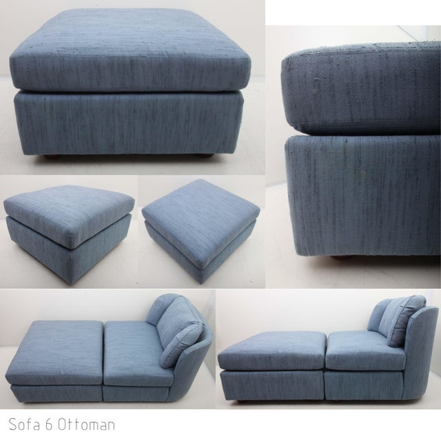 1970s Vintage Henredon Folio 500 Sectional Sofa 9 Pieces Chairish