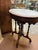 Brown East Lake Marble Top Parlor Table For Sale - Image 8 of 11