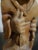 Wood Mid 20th Century Folk Art Carved Wood Figure For Sale - Image 7 of 9