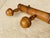 Brown Mid-Century Faux Bamboo Wall Mount Coat Rack, 1950s For Sale - Image 8 of 18
