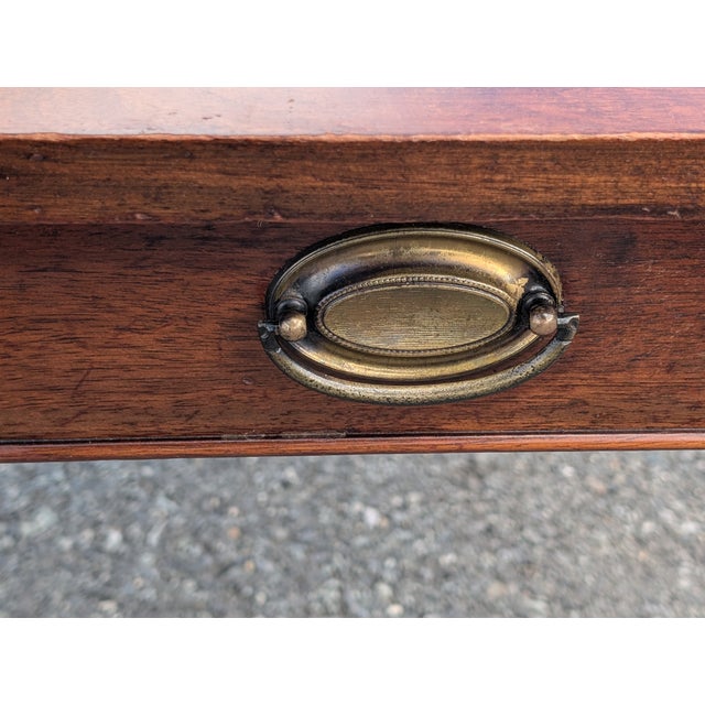 Vintage Craftique Solid Walnut Coffee Table For Sale - Image 9 of 18