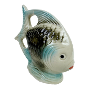 Vintage Ceramic Angel Fish Made in Brazil