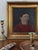 19th Century Danish Folk Art Portrait of Young Girl in Red Dress With Pearl Necklace (Oil on Board) For Sale - Image 12 of 12