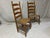 Late 19th Century Antique Shaker Ladder Back Chairs - A Pair For Sale - Image 5 of 5